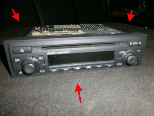 Audi concerto stereo tt - a2,