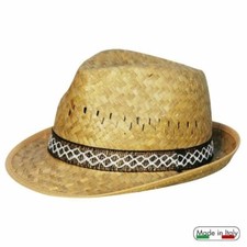CAPPELLO DA SOLE DI PAGLIA PER GIARDINAGGIO CONTADINO UOMO ALPINO TAGLIA 56