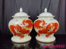 Coppia statuine vaso vaso