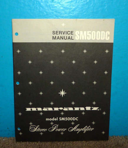 Marantz sm500dc amplificatore - marantz,