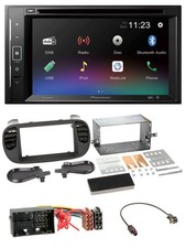 Pioneer Bluetooth MP3 USB 2DIN DAB DVD autoradio per Fiat 500 dal 12 soft touch