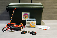 Pesce Thumper basso, striper, ibrido e basso bianco a righe con morsetti e telecomando