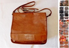 BORSA A TRACOLLA IN VERA PELLE