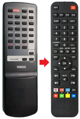 Telecomando adatto per yamaha - adatto,