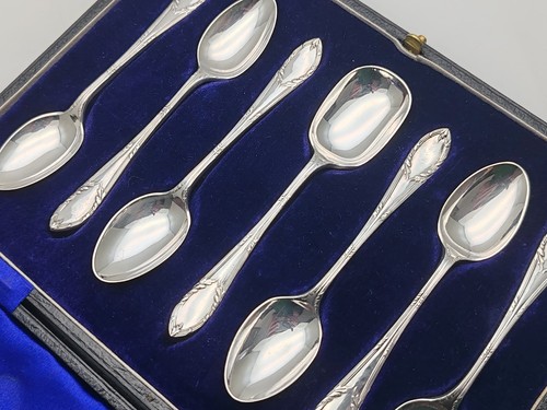 Antico set cucchiaini - , da