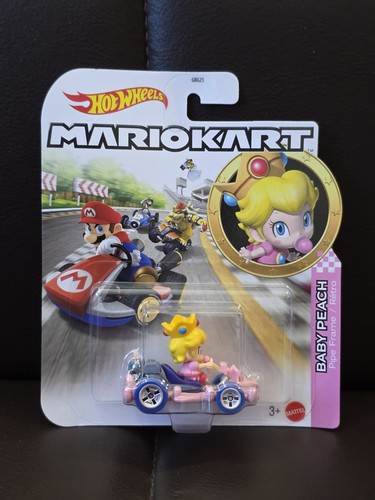 Hot wheels mario kart - mario,
