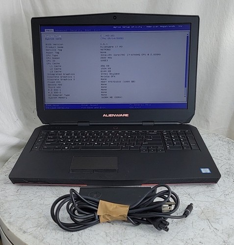 Alienware p43f laptop - 17, r3