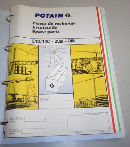 Catalogo ricambi spare parts - ricambi,