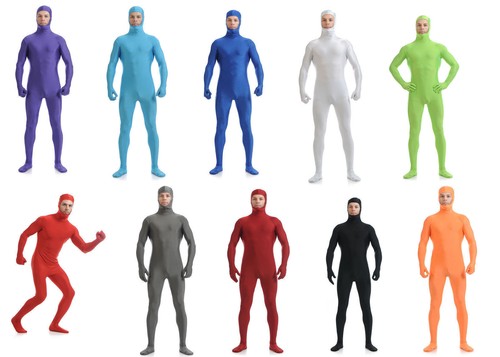 Costume zentai viso aperto - costume,