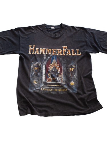 Vintage 1998 hammerfall - vintage,