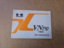 Kawasaki VN750 Twin Manuale Di Istruzioni Uso Manutenzione