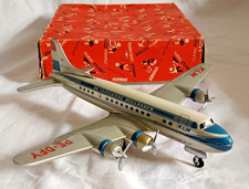 '50 Aereo KLM Douglas DC 6B PE-DFY Arnold Germany Blechspielzeug Tin Toys + Box