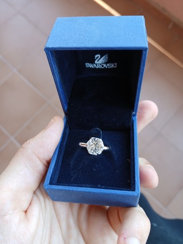 Anello swarovski solitario - , mai