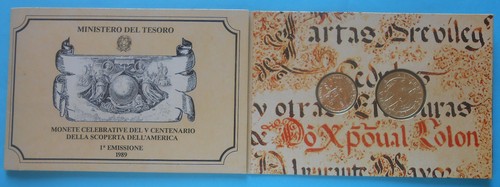 200 500 lire 1989 fdc - 500,