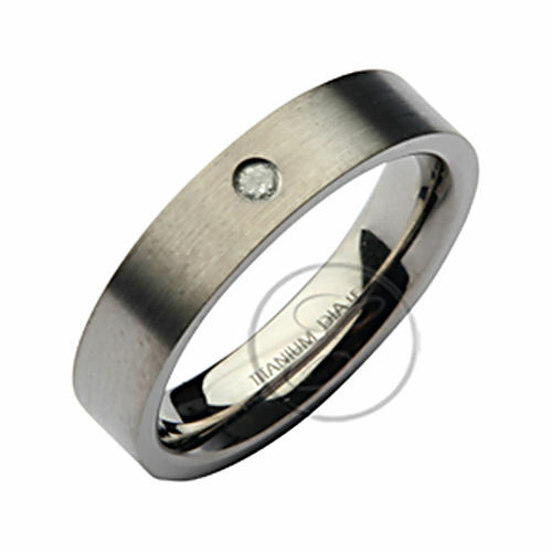 Anello fede 5mm titanium - 5mm,