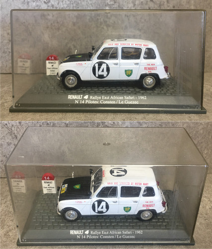 Diecast renault 4 - renault, rallye
