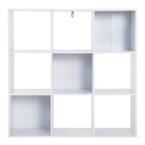 Homcom libreria bianca dal - homcom,
