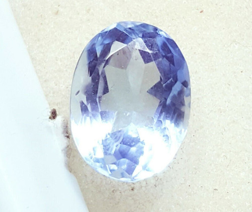 Topazio blu ovale forma 30 - topazio,