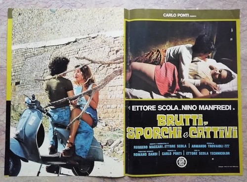 Fotobusta brutti sporchi - brutti, e