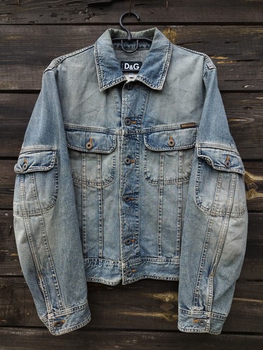 Giacca denim multitasche