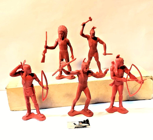 Soldatini marx toys indiani - soldatini,