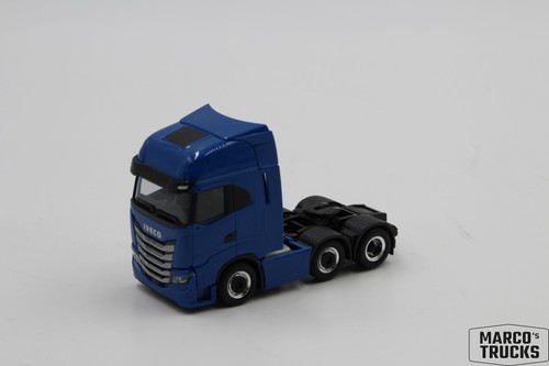 Herpa iveco trattore way - iveco, blu