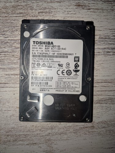 Toshiba mq01abd - toshiba,