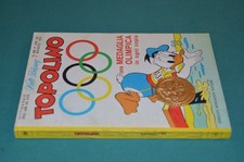 TOPOLINO LIBRETTO # 858 orig. 1972 Walt Disney Mondadori MEDAGLIA OLIMPICA PAPER