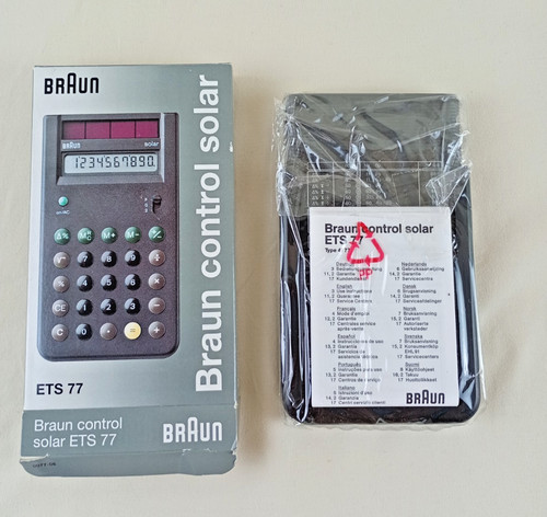 Braun ets calcolatrice - braun,