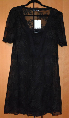 Zara mini abito nero - zara,