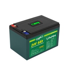 24V 6AH LIFEPO4 PACCO BATTERIA