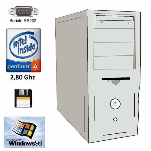 Computer fisso con windows - pc,