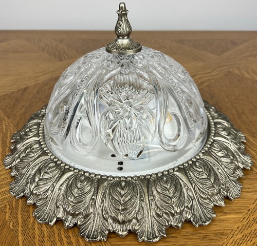 Plafoniera vintage ottone