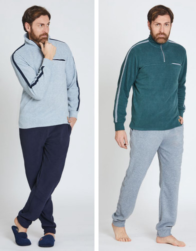 Pigiama uomo pile - uomo, zip
