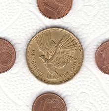 CILE   RARA  MONETA   10    CENTESIMI     1970