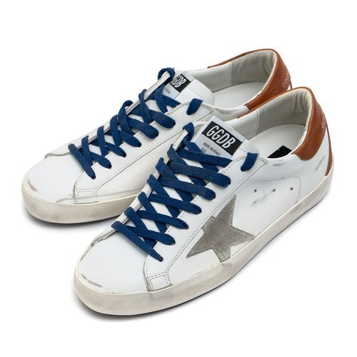 Golden goose superstar white - golden,