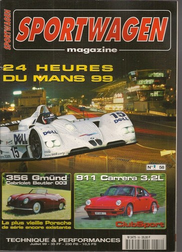 Sportwagen 24h mans 1999 - 24h, du