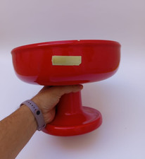 ♥ COPPA VASO CENTROTAVOLA SPACE AGE DESIGN ANNI 70 SIC ITALY VINTAGE BIG SIZE