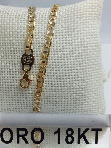 Bracciale oro giallo 750 18 - in,