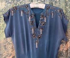 Abito vintage fine anni '30 in