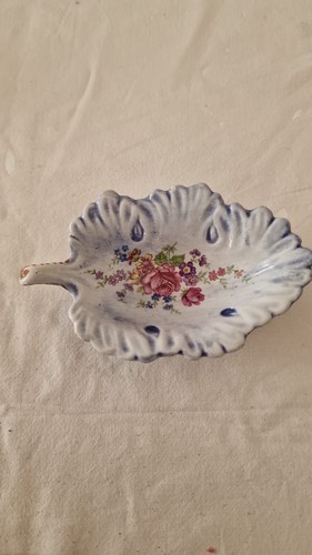 Piattino ceramica foglia - in,