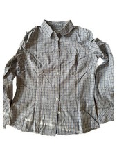 Camicia donna MANGO L quadri
