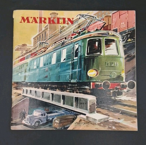 Marklin catalogo treni 1958 - catalogo,