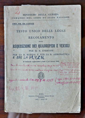 Ministero guerra requisizione - ministero,