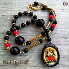 rosario satanico collana