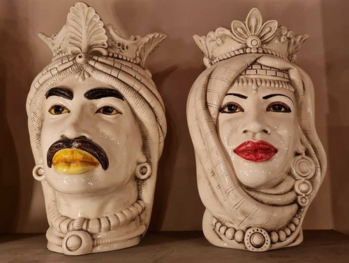 Teste moro ceramica - di,