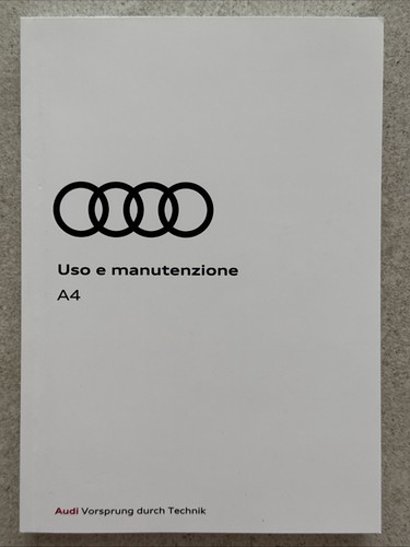 Audi uso manutenzione - audi,