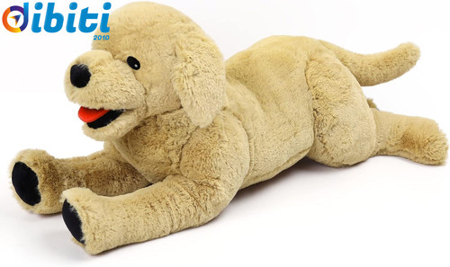 Peluche cane golden - golden, retriever