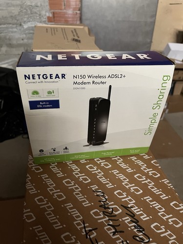 Modem router netgear dgn1000 - router,