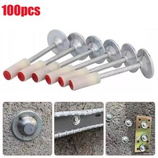 100PCS Mini Strumento Rivetto Unghie Manuale Acciaio Chiodatrice Calcestruzzo Fai da Te Parete per Pistola Unghie
